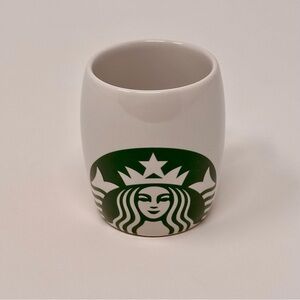 RARE Starbucks 2010 Siren Logo Ornament Demitasse 3 oz Espresso Cup *NEW*